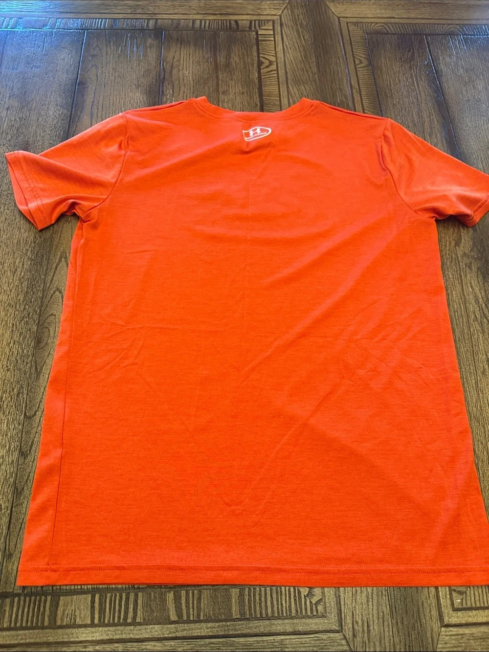 Under Armour Bright Orange Short-Sleeve Logo Tee
